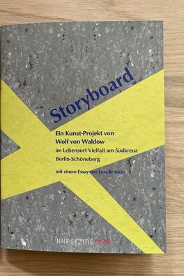 Katalog "Storyboard" Hs. Wolf v. Waldow, Ansicht des Covers, ISBN 978-3-948127-55-8